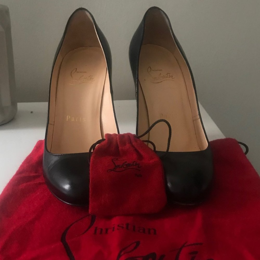Christian Louboutin Simple Pumps 100mm/4 inch heel